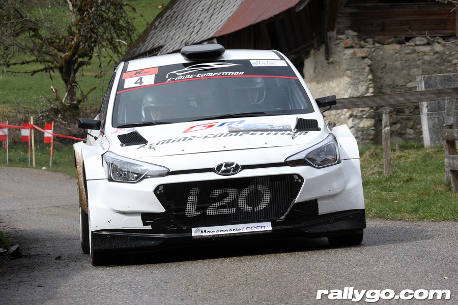 Rallye du Pays de Faverges 2019 - #  4 - Hyundai I20 R5 [1CB]