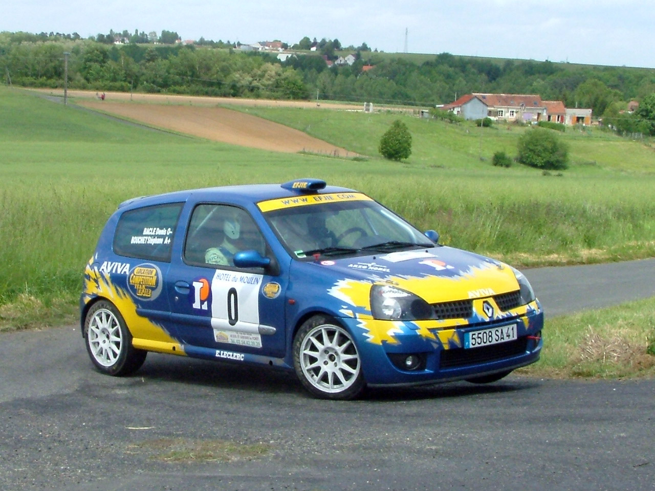 Rallye de la Vallée du Cher 2005 - #  0 - Renault Clio Ragnotti [1A]